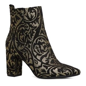 Arabesque Olyvia Black Heel Bootie